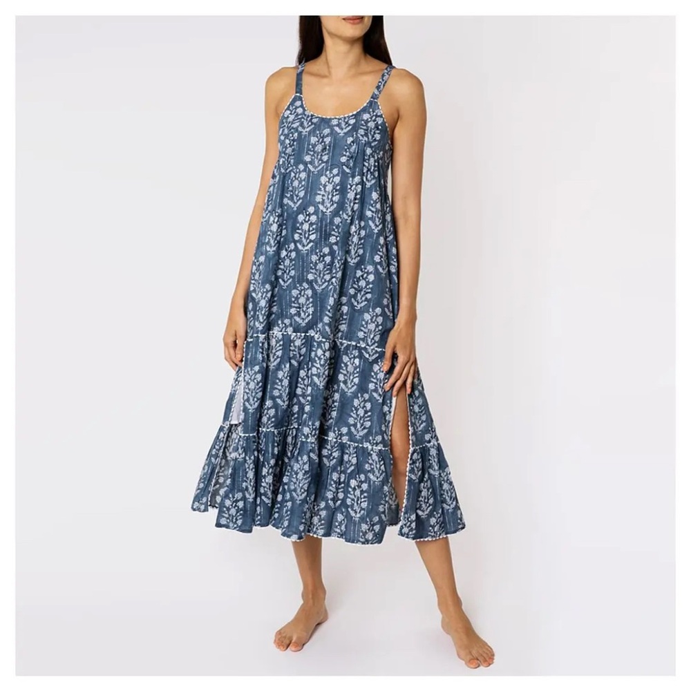 Juliet Dunn Block Print Dress